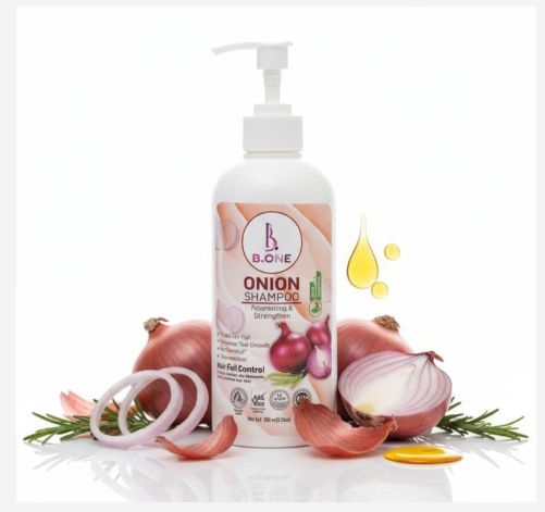 B.ONE Onion Shampoo 360ml | Strengthen Hair & Reduce Hair Fall